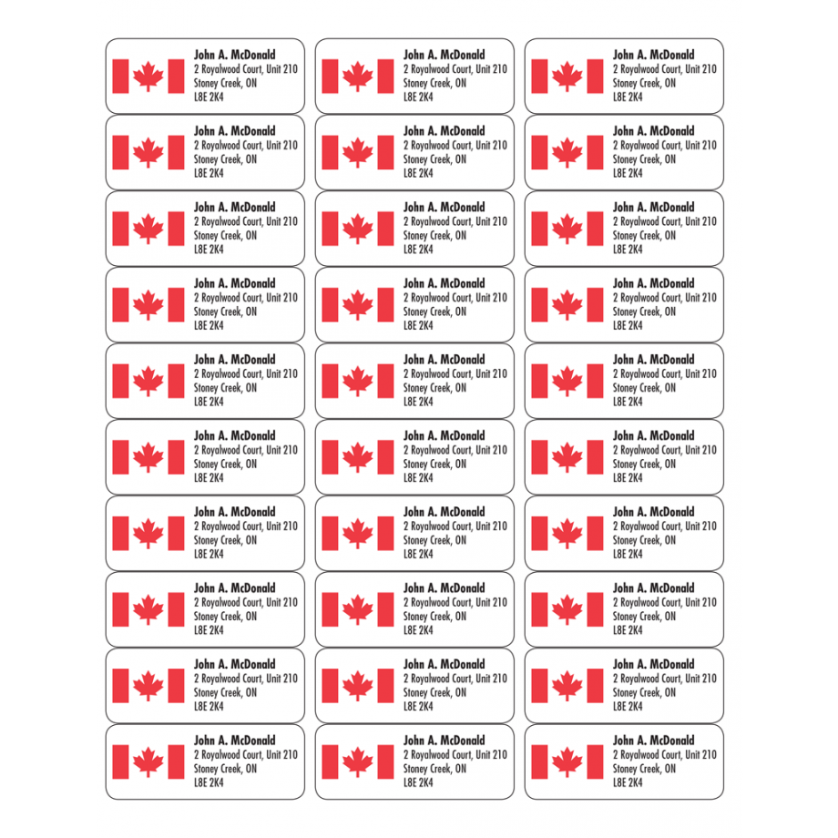 Labels – Personal Mailing | Stoney Creek